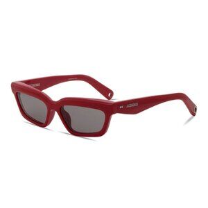 NEW JACQUEMUS SUNGLASSES, WOMEN RED EYEWEAR JACQUEMUS SALON JAC/62 C4